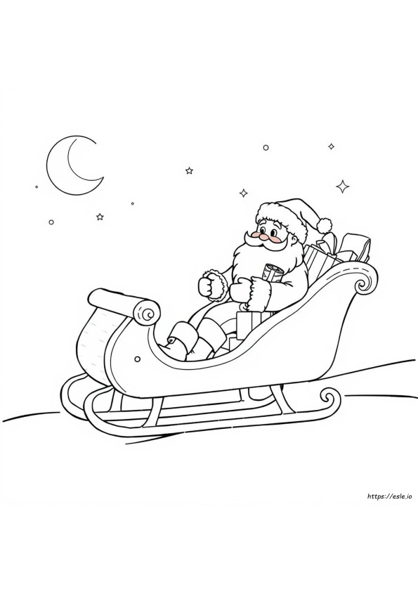 Free Printable Santa Claus Coloring Pages