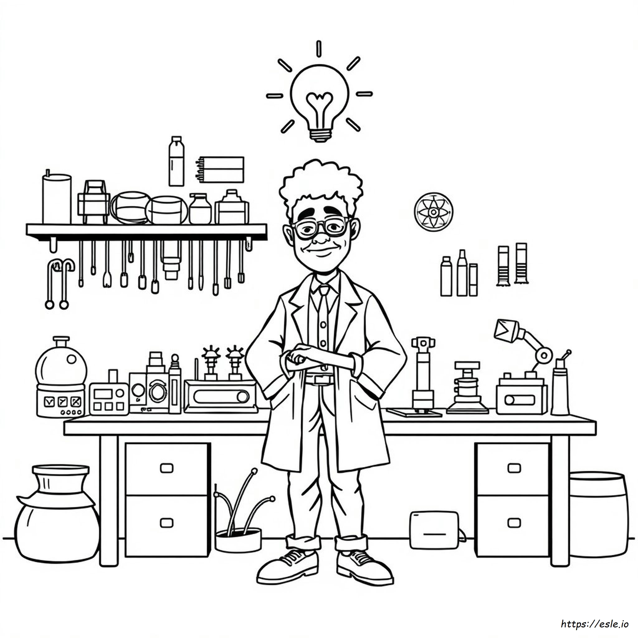 Black Inventors Coloring Pages