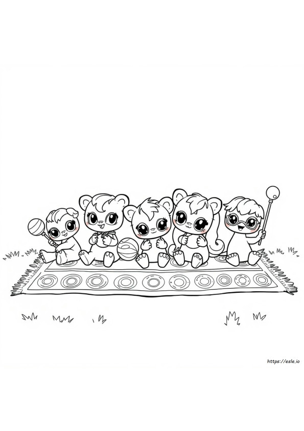 Twisty Petz Boyama Sayfaları
