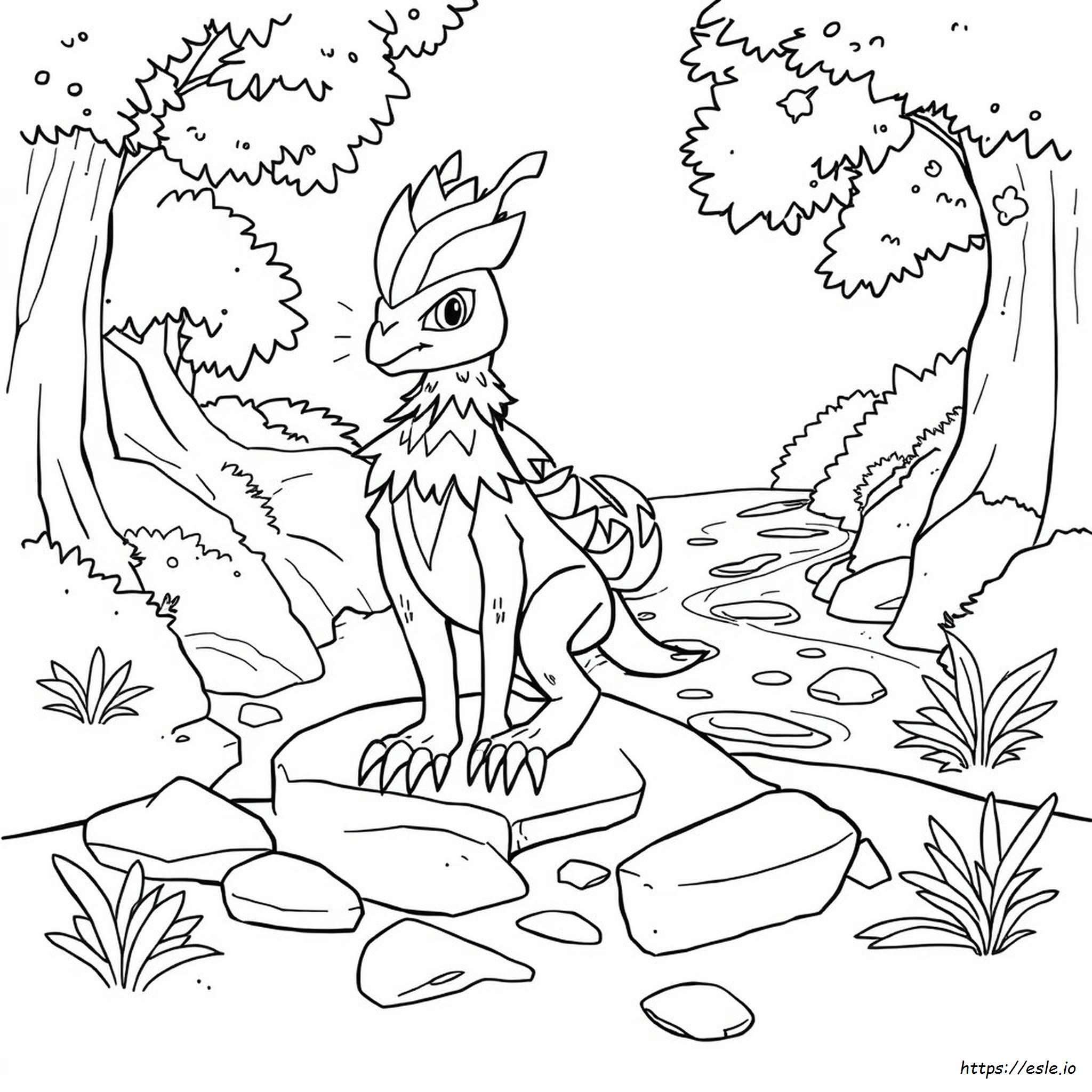 Xurkitree Coloring Page