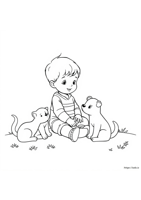 Toddler Animal Coloring Pages