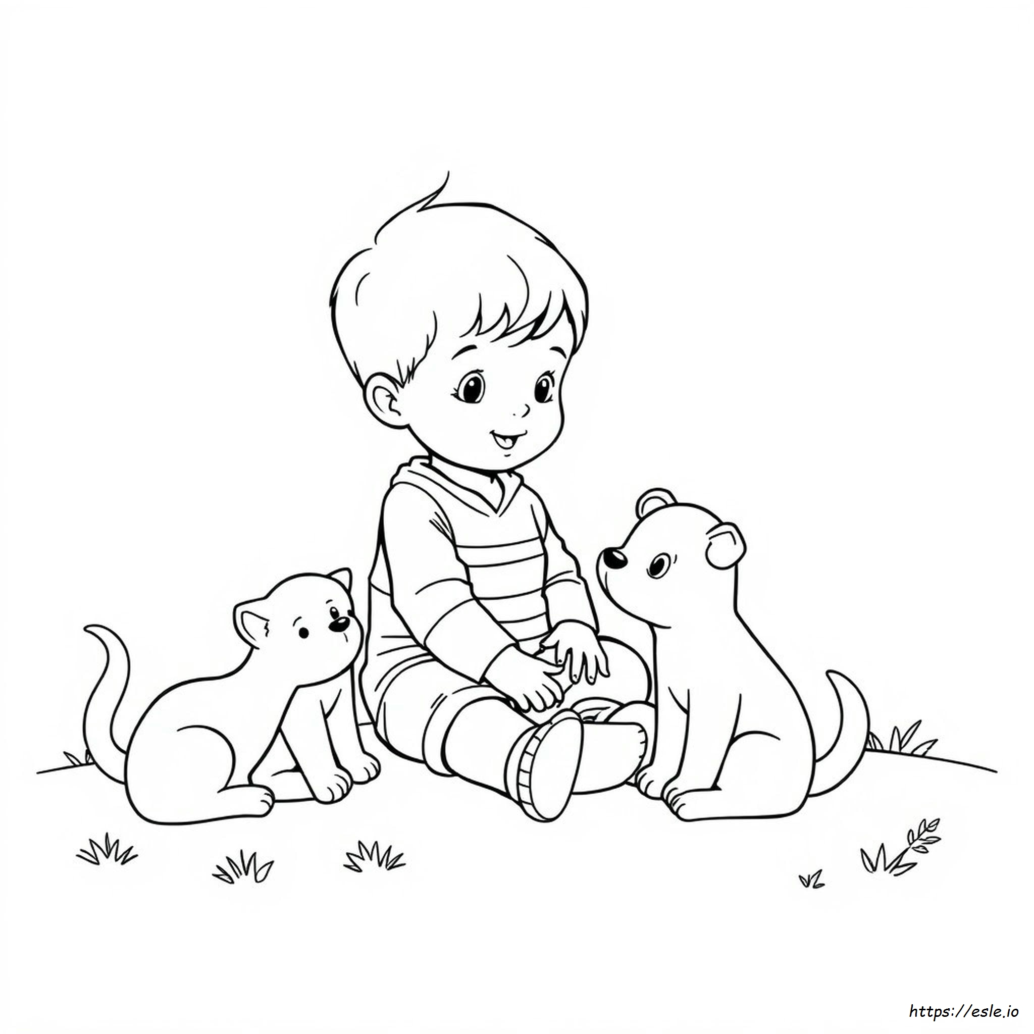 Animales Para Colorear Para Niños Pequeños