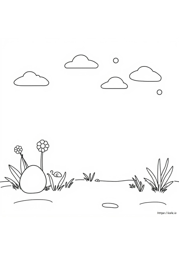 Blank Sketch For Colouring