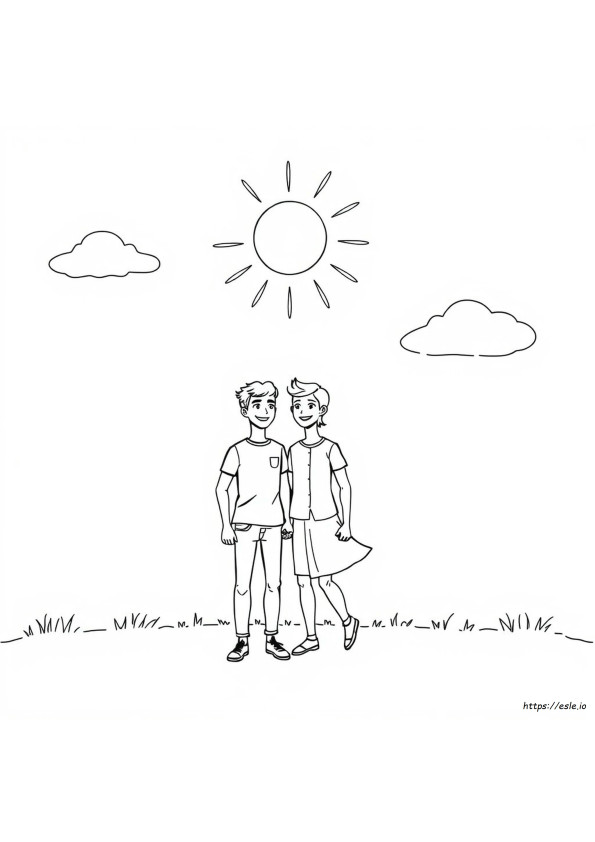 Gay Coloring Book Pages