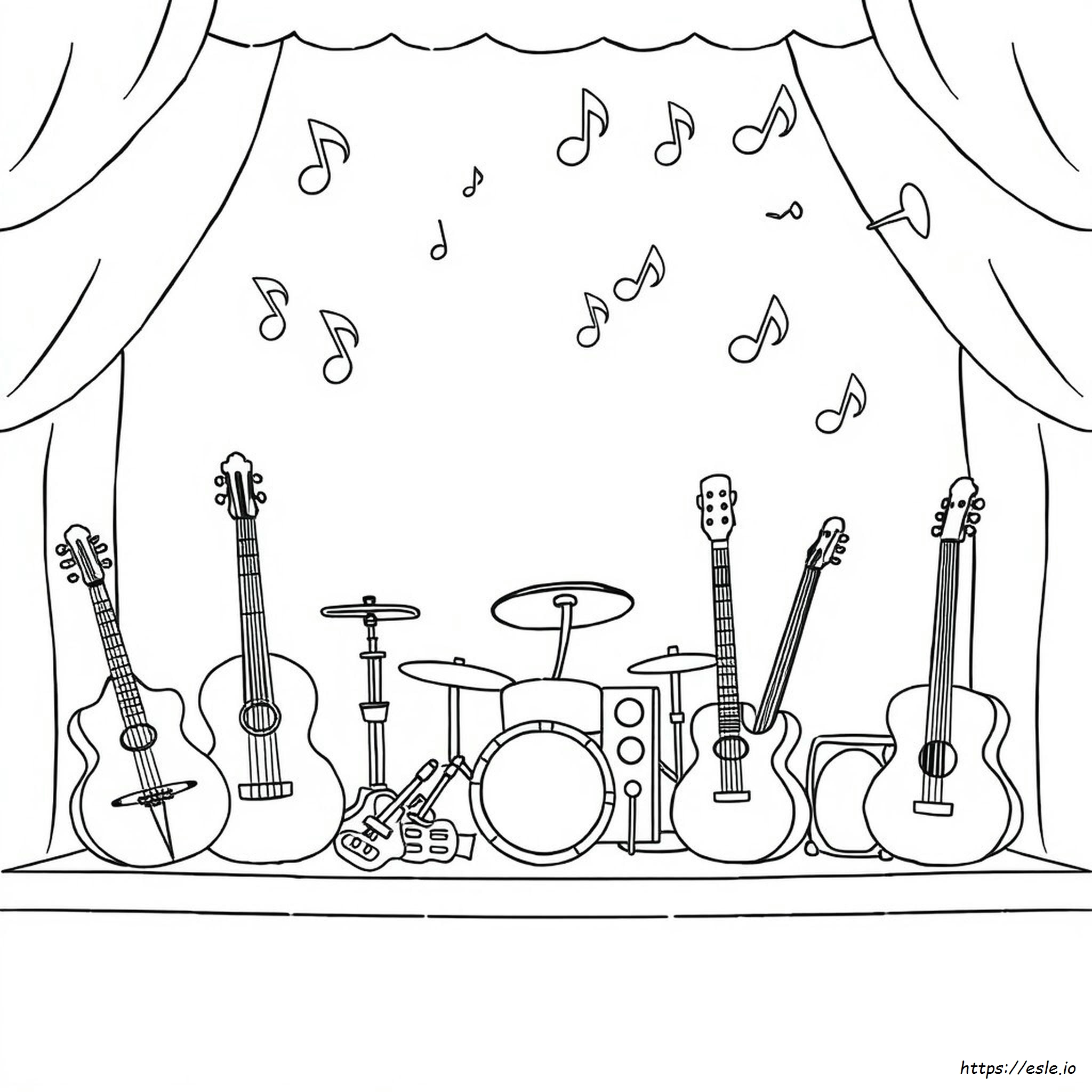 Strumenti Musicali Da Colorare