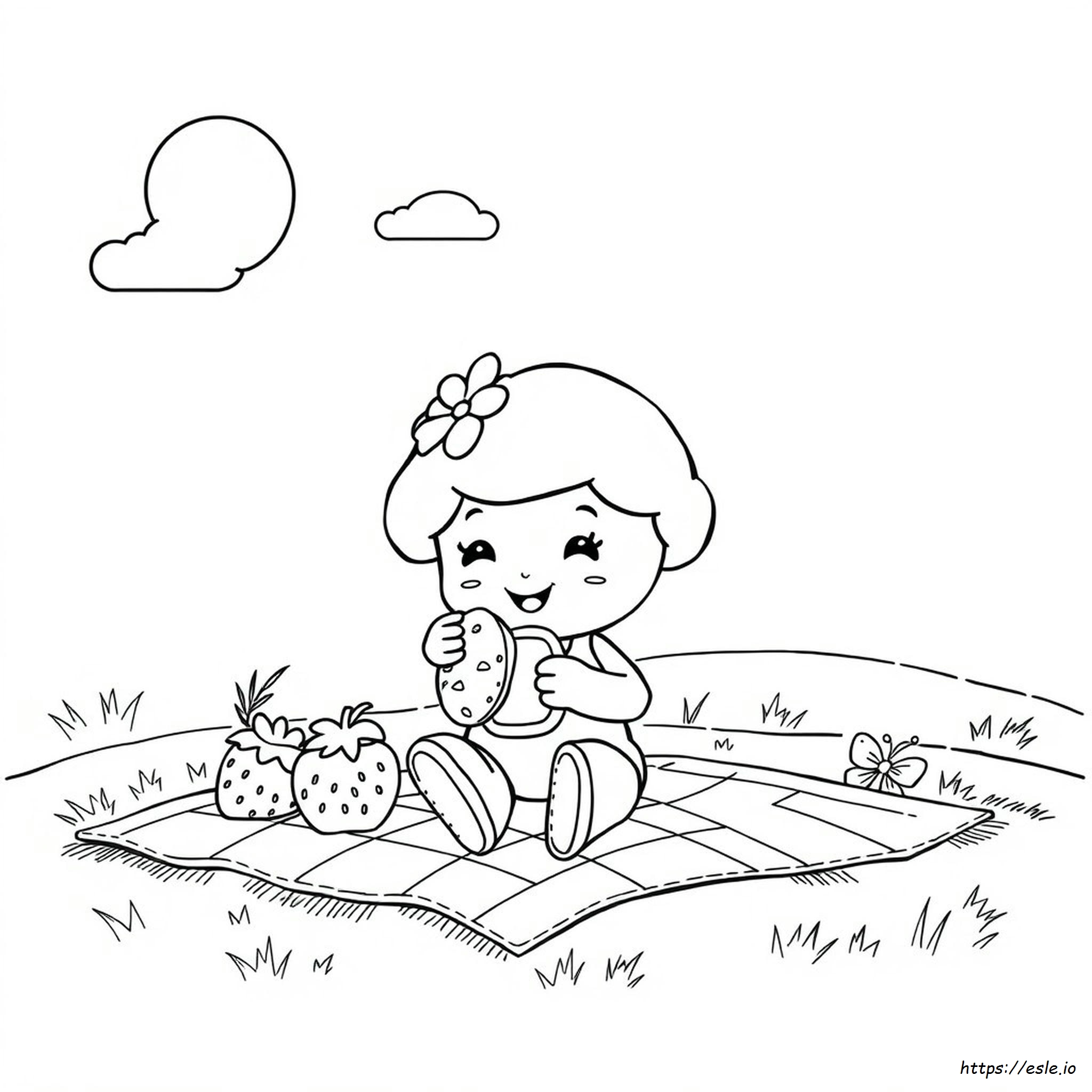 Coloriages Charlotte Aux Fraises