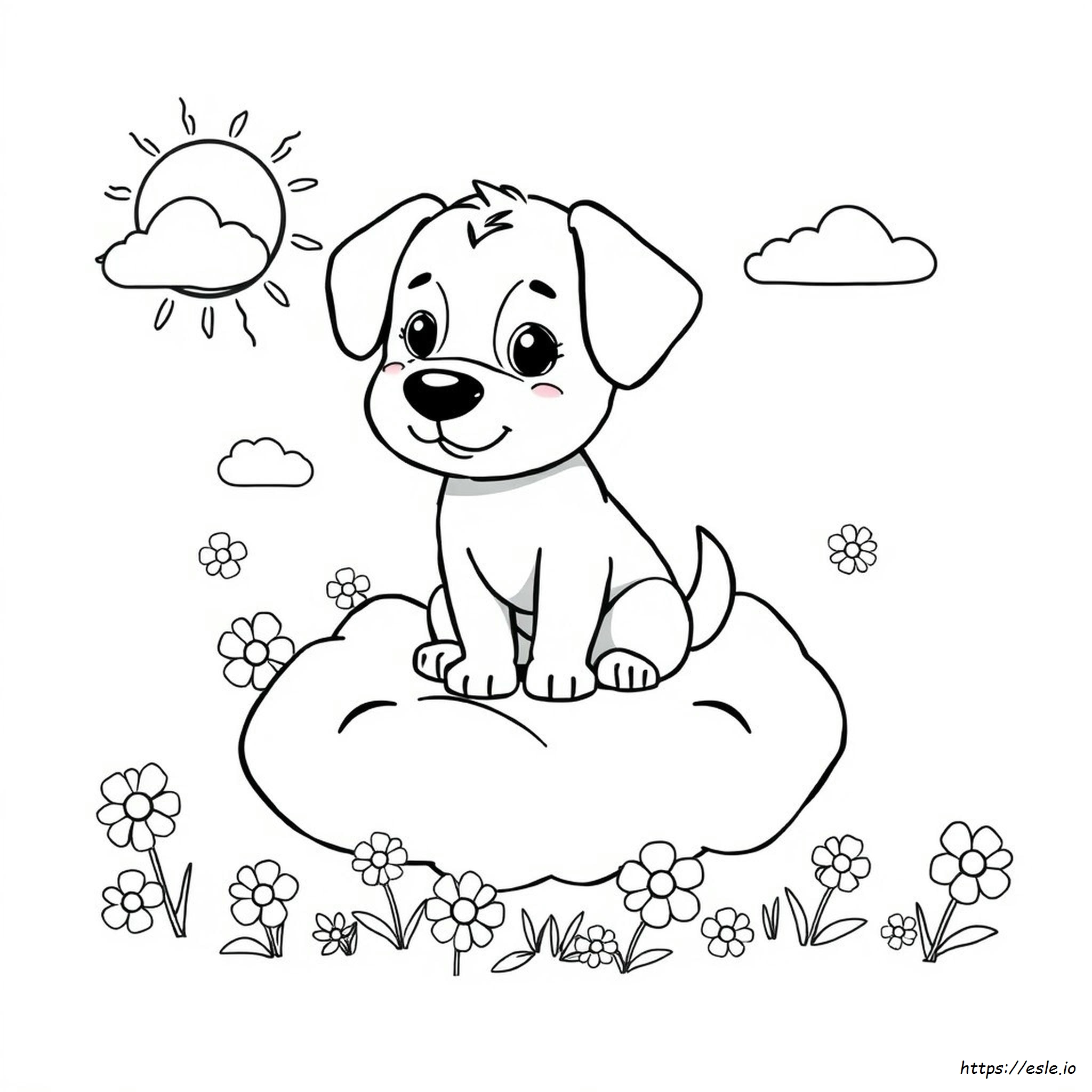 Desenhos De Cachorros Bonitos Para Colorir