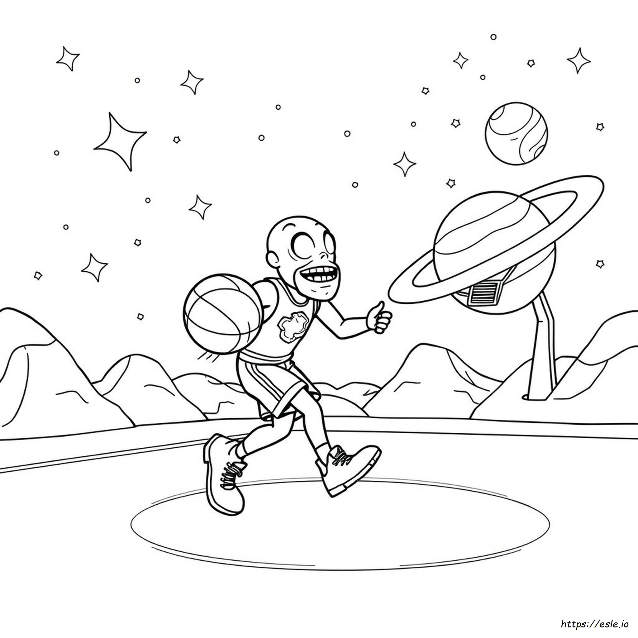 Space Jam Monstars Coloring Pages