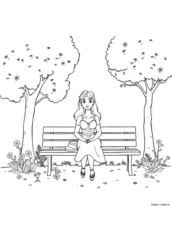 Dolores Colouring Pages