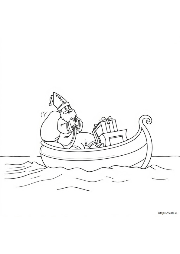 Sinterklaas Colouring