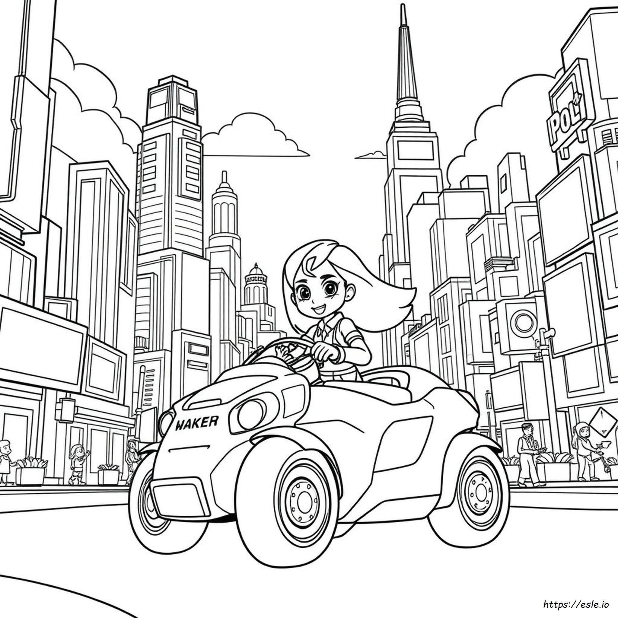 Amber Ruvolis Amber Ausmalbilder Robocar Poli Amber