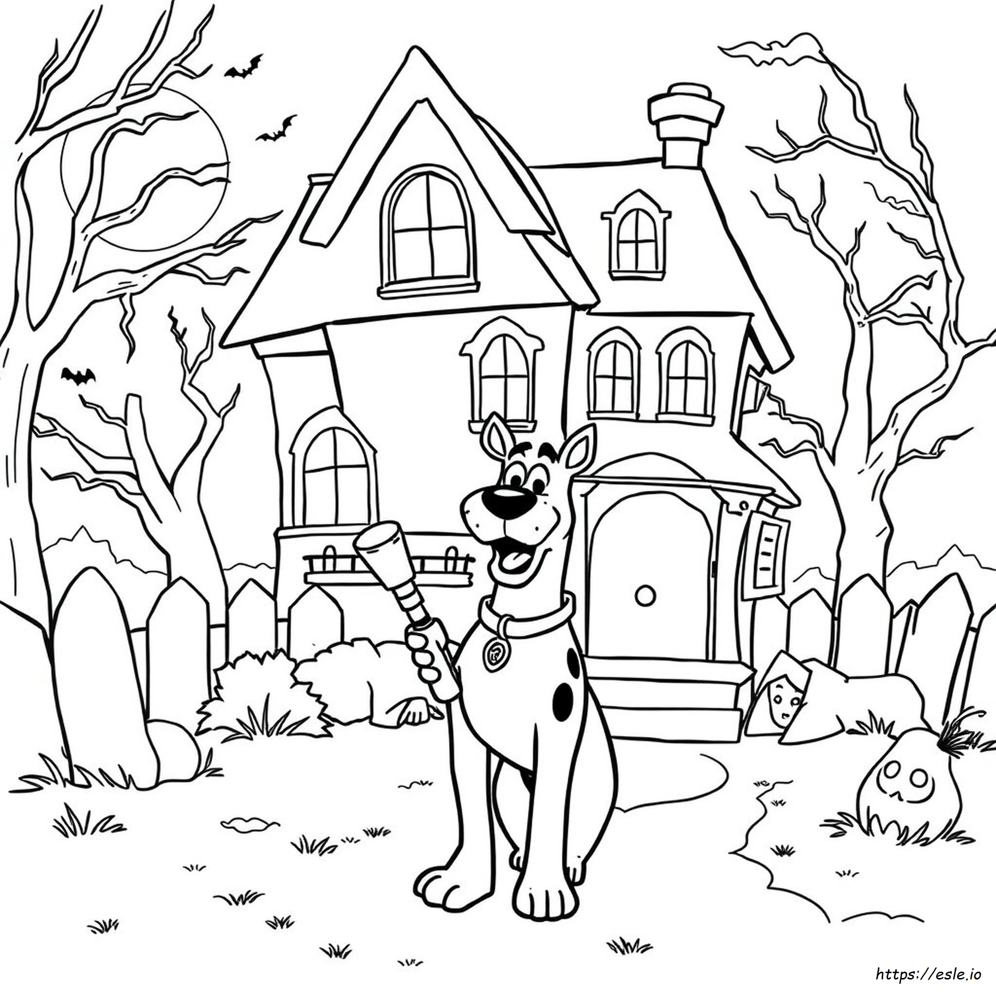 Scooby Doo Colouring In Pages