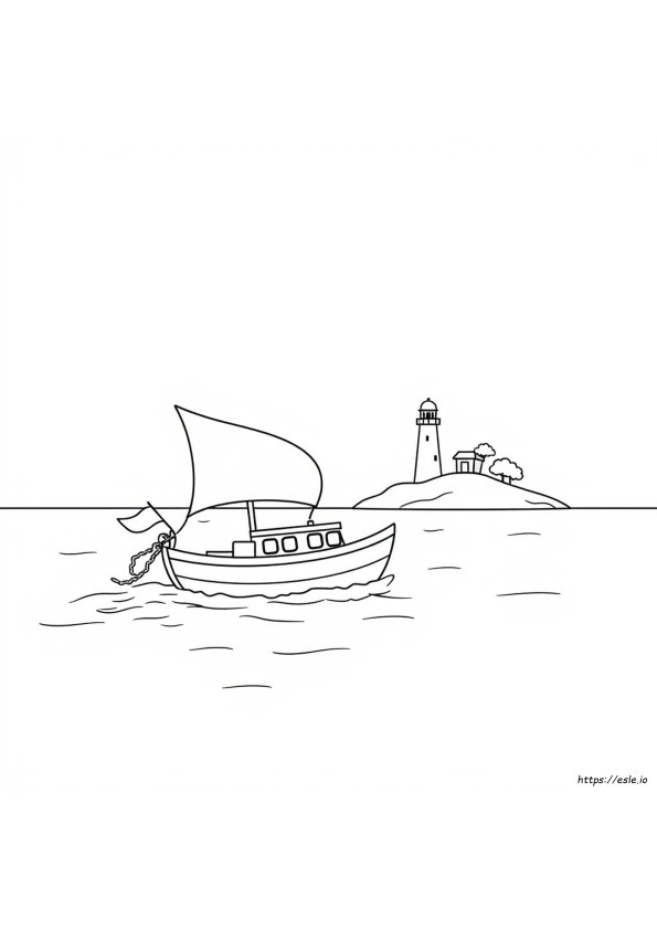 Coloring Page Of A Boot