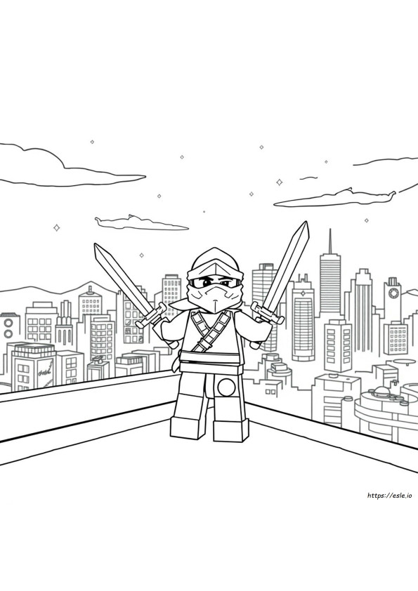 Ninja Mewarnai Gambar Pdf
