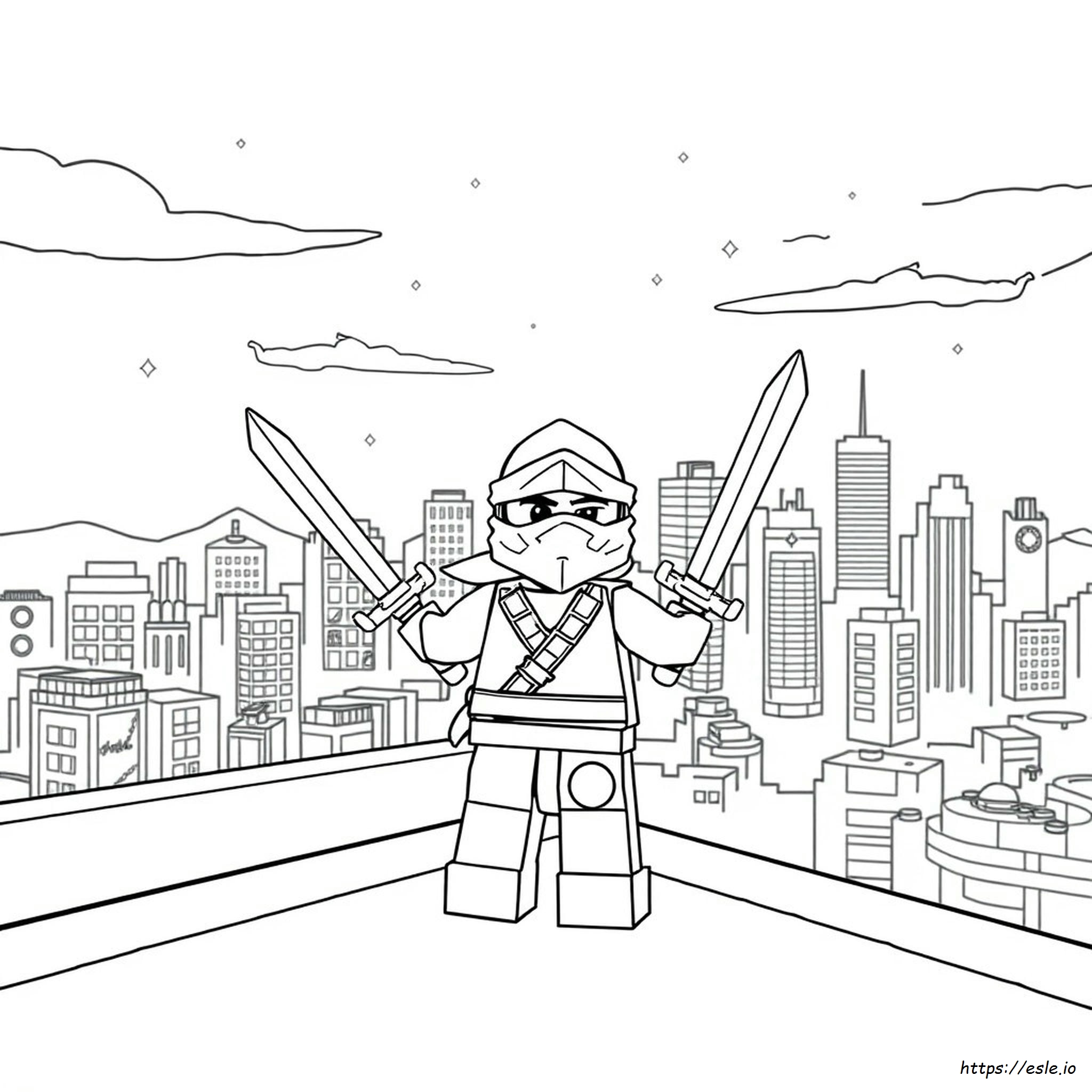 Ninja Coloring Pages Pdf
