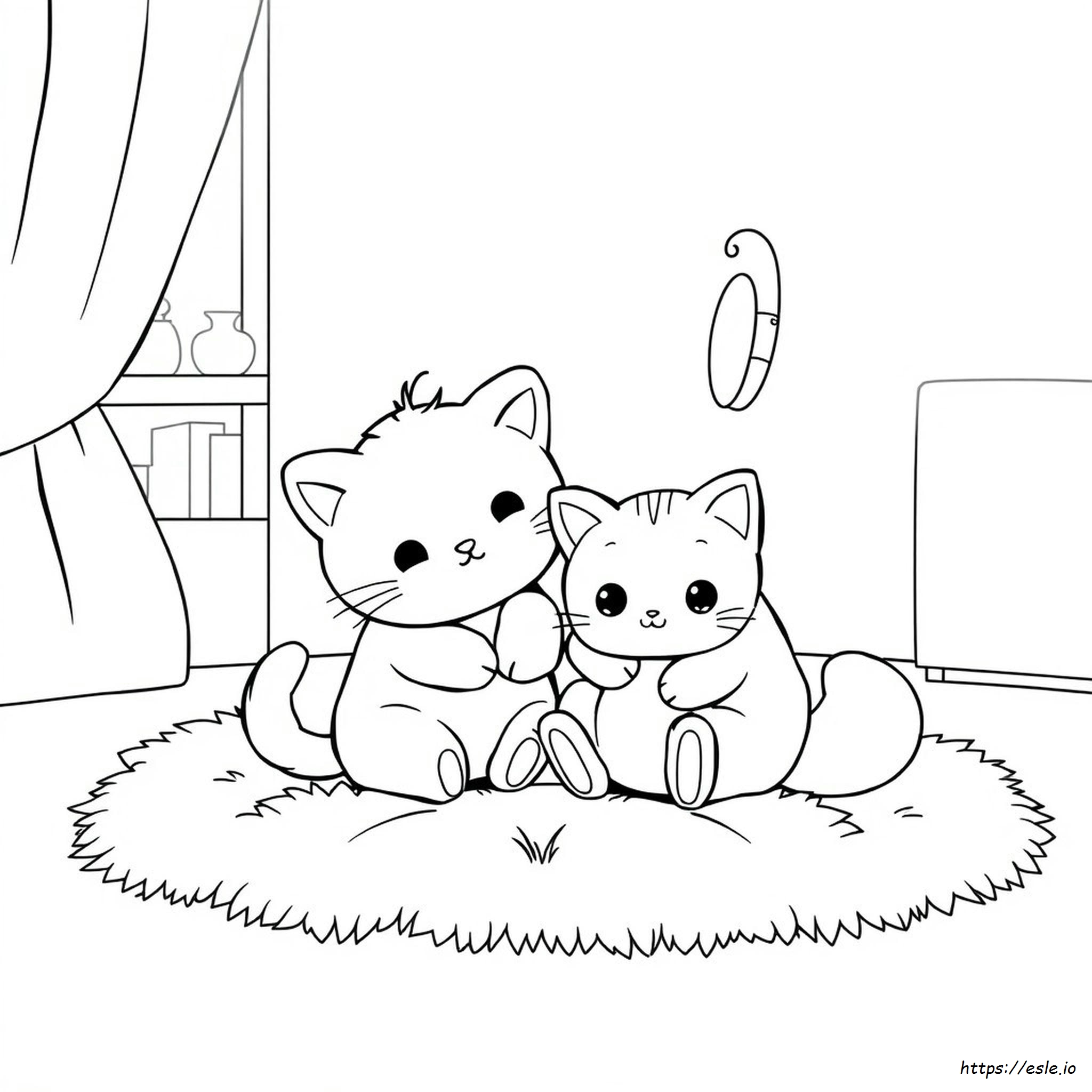 Kitty Coloring Pages Dibujos De Cinnamoroll Para Colorear