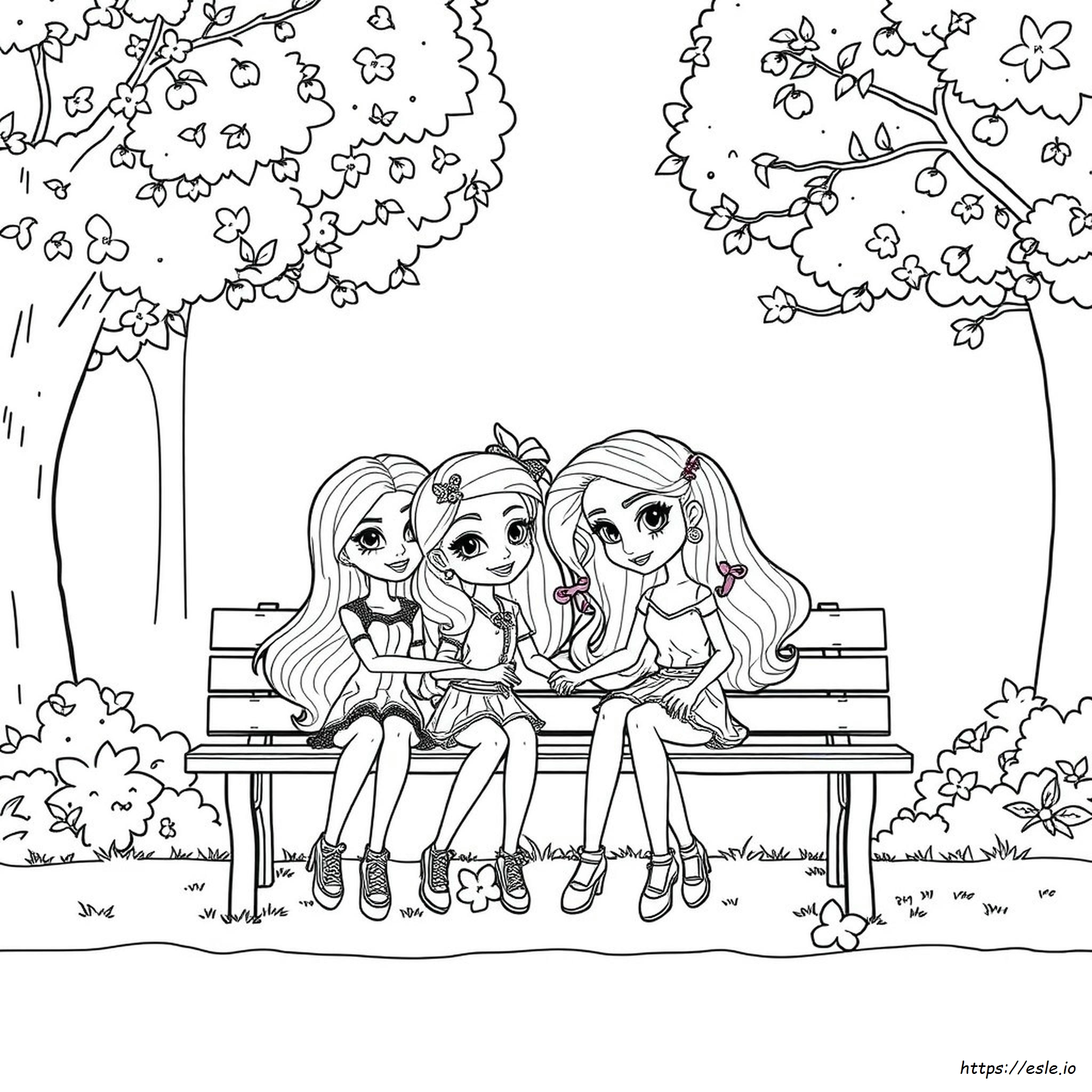 Cute Bratz Coloring Pages