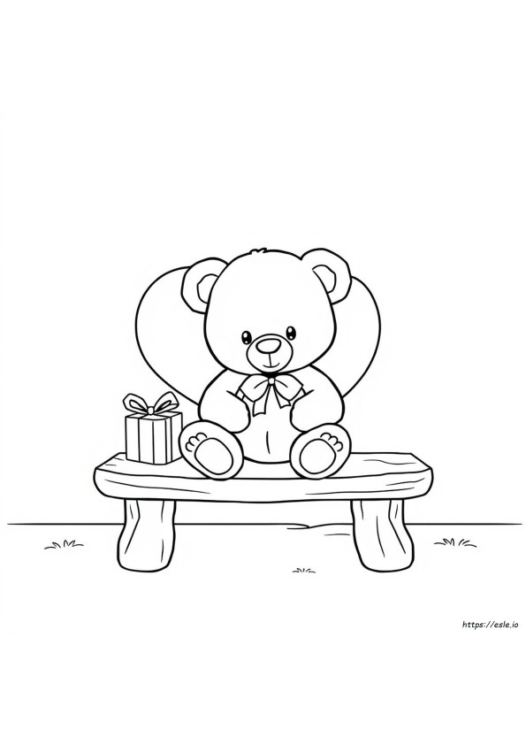 Coloriage Dessin Ourson En Peluche