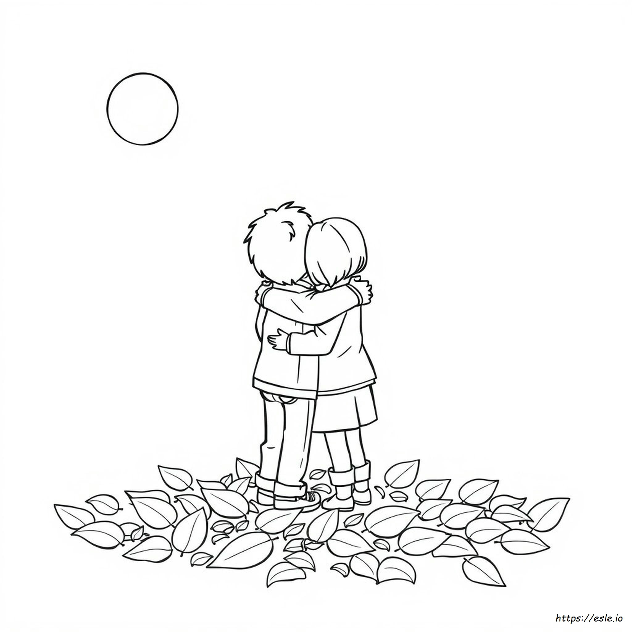 Hug Coloring