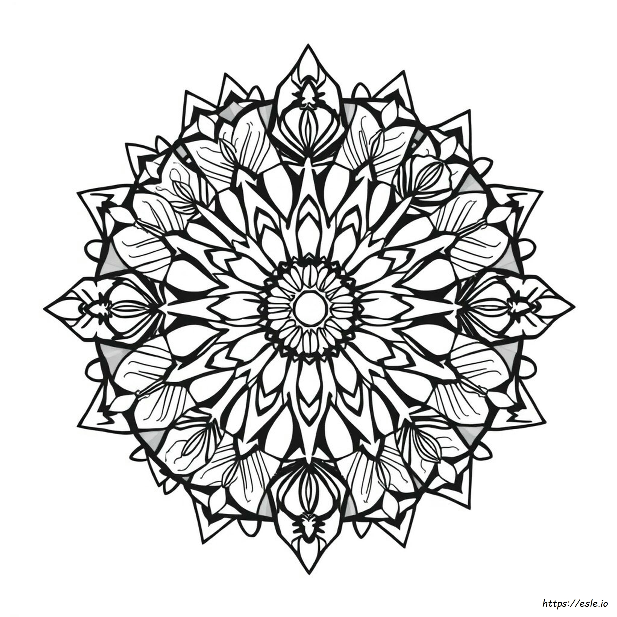 Mandala Da Colorare: Bellissime Pagine Da Colorare Del Ringraziamento Per Adulti Da Stampare