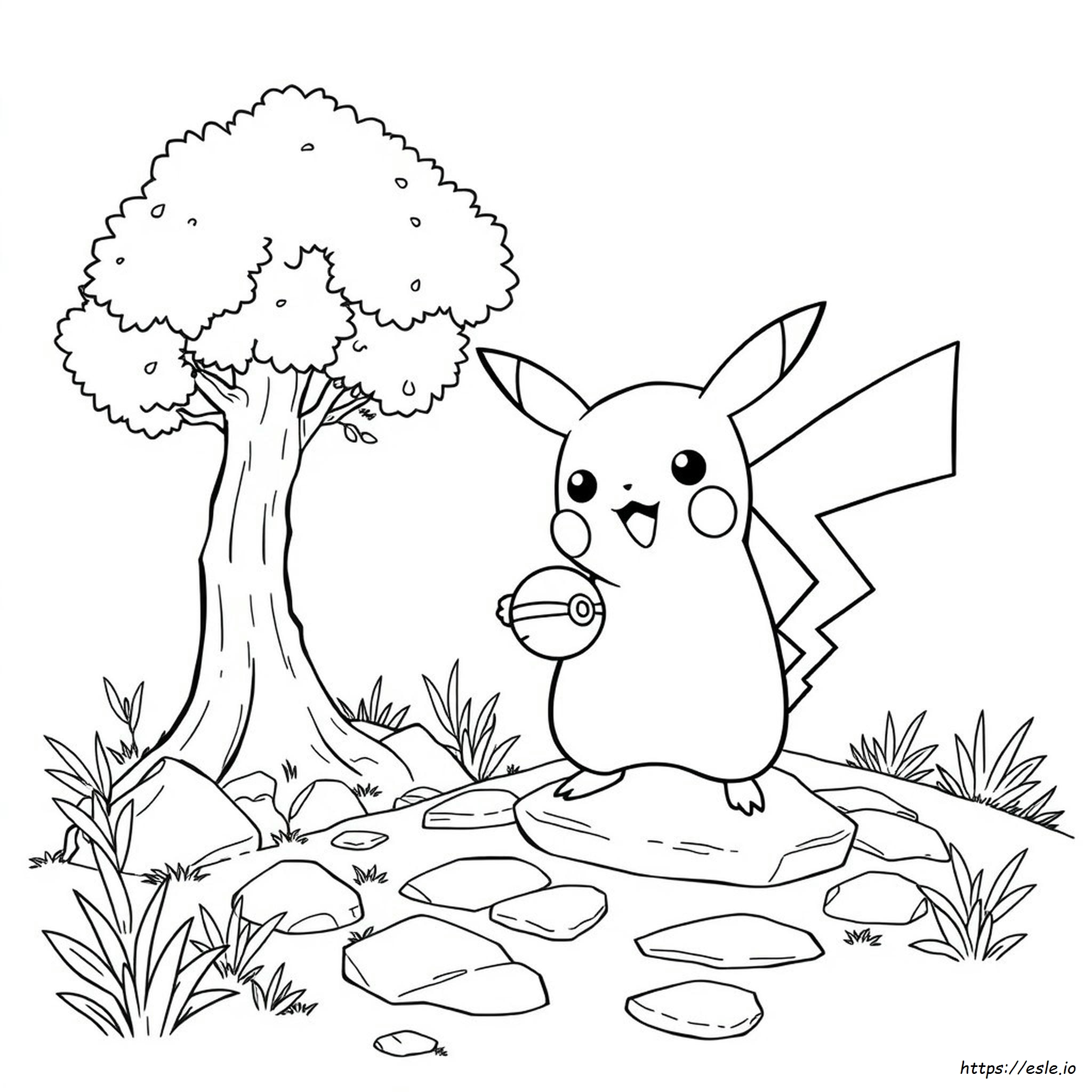 Coloriages Pokémon Pikachu