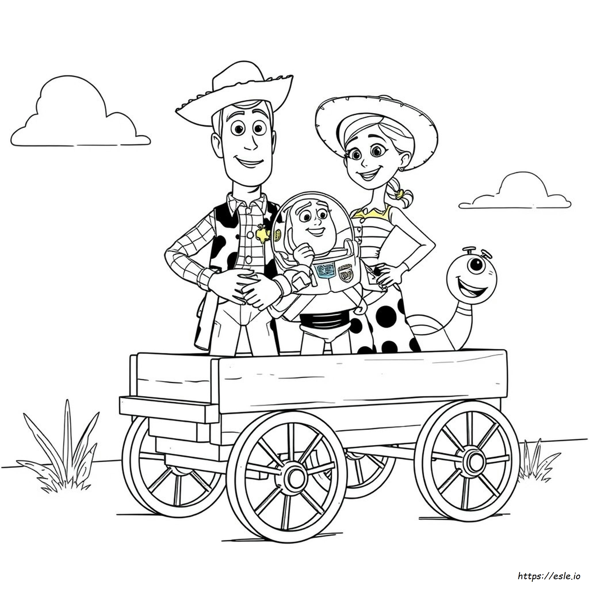 Libro Da Colorare Toy Story 3