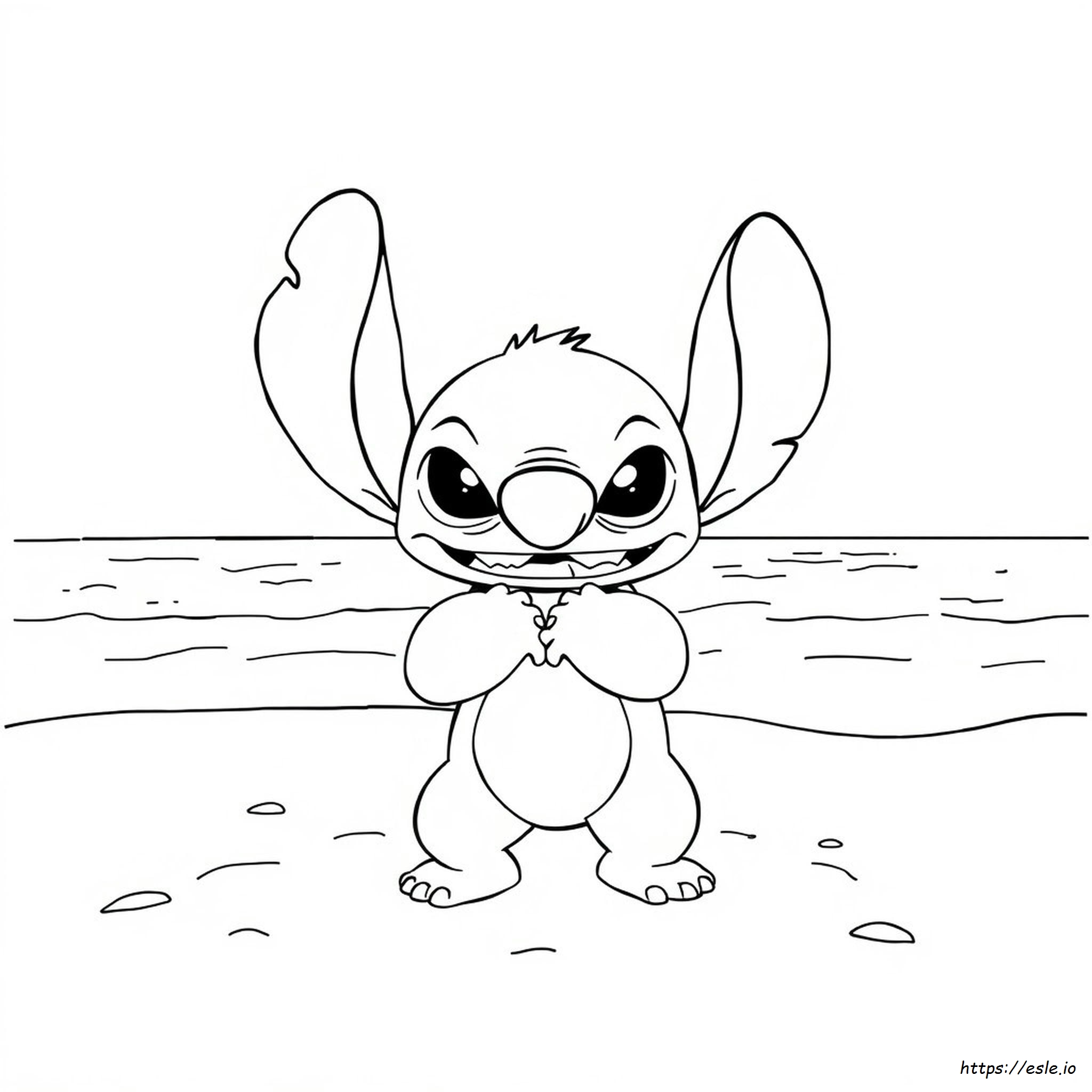 Dibujos De Stitch Enojado Para Colorear E Imprimir