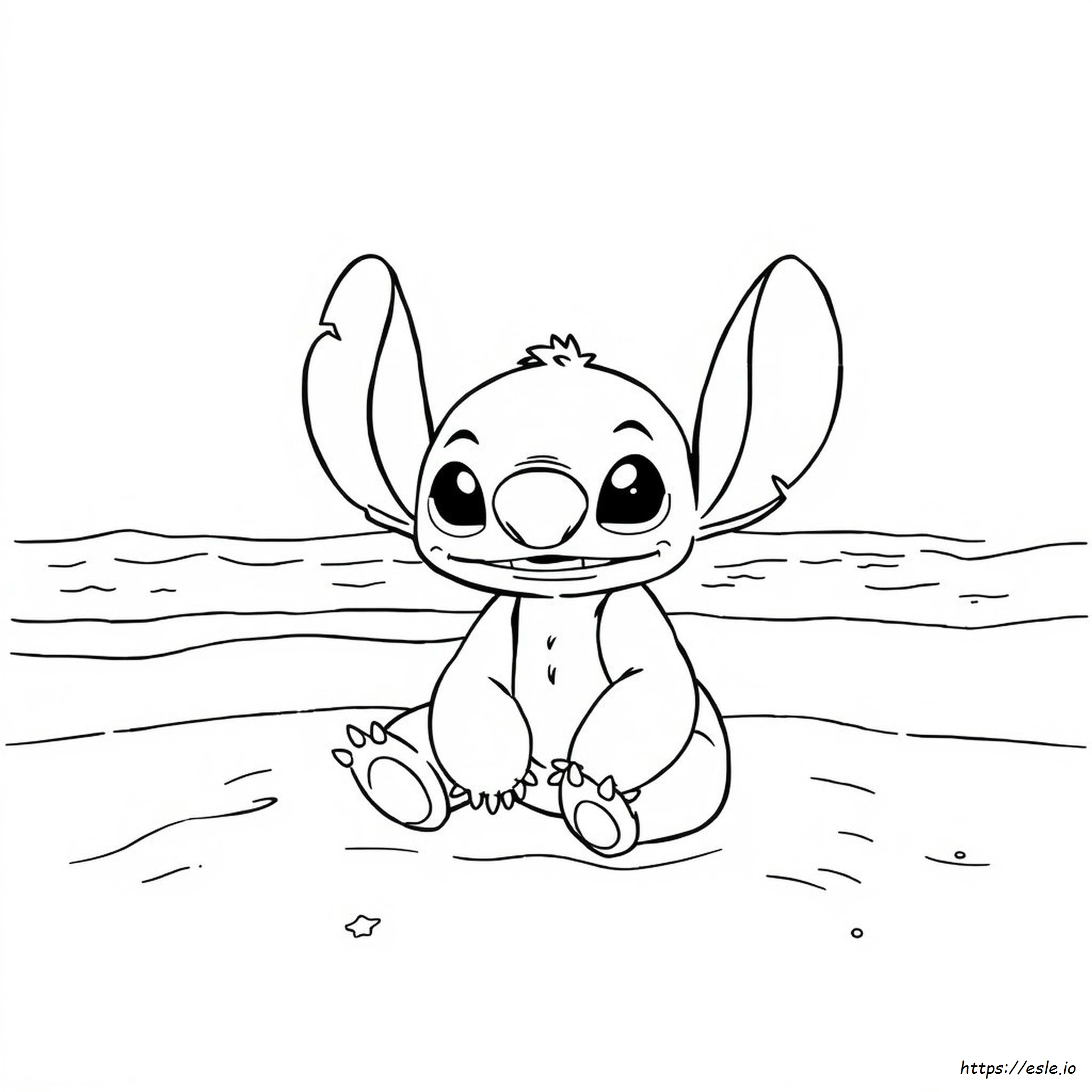 Gambar Mewarnai Stitch
