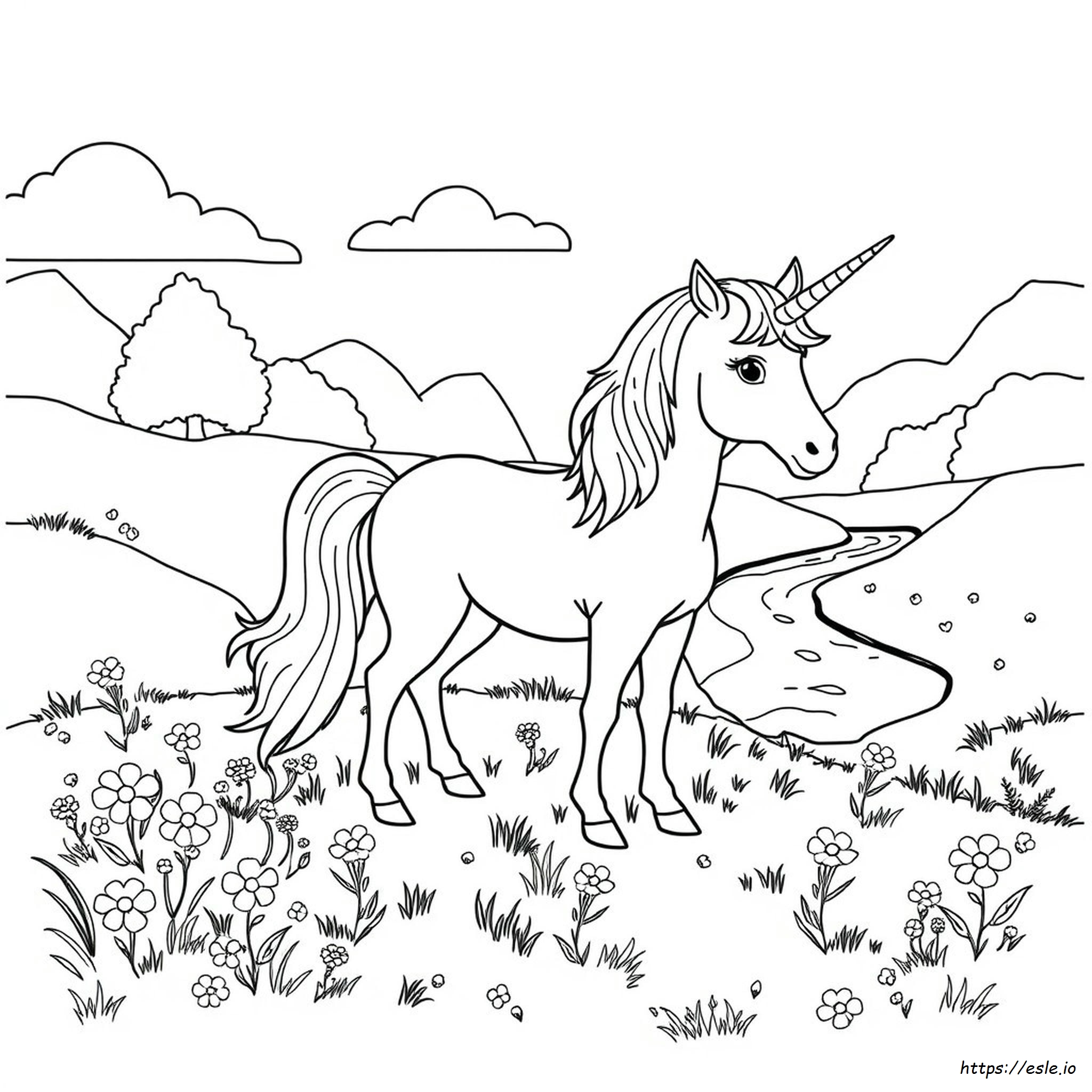Unicorn Untuk Mewarnai