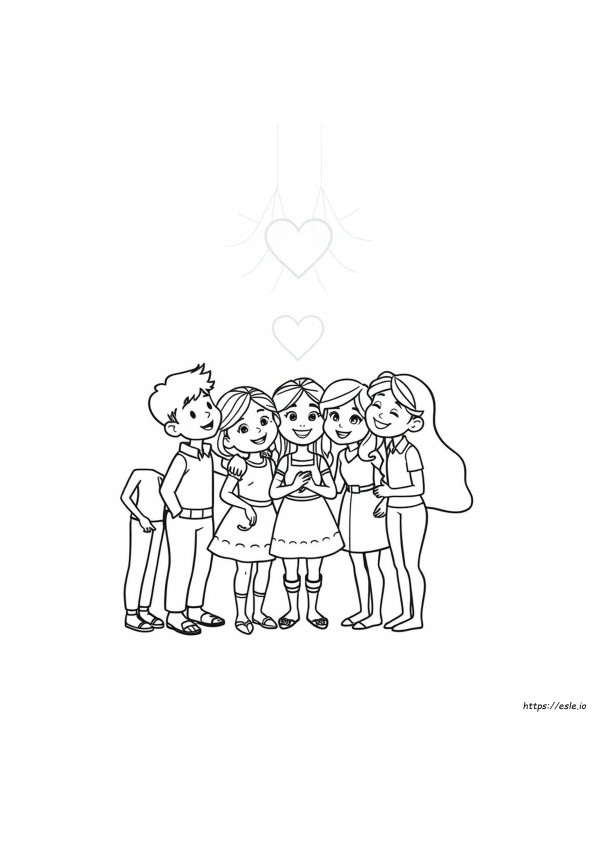 L'amicizia È Magia: Disegni Da Colorare