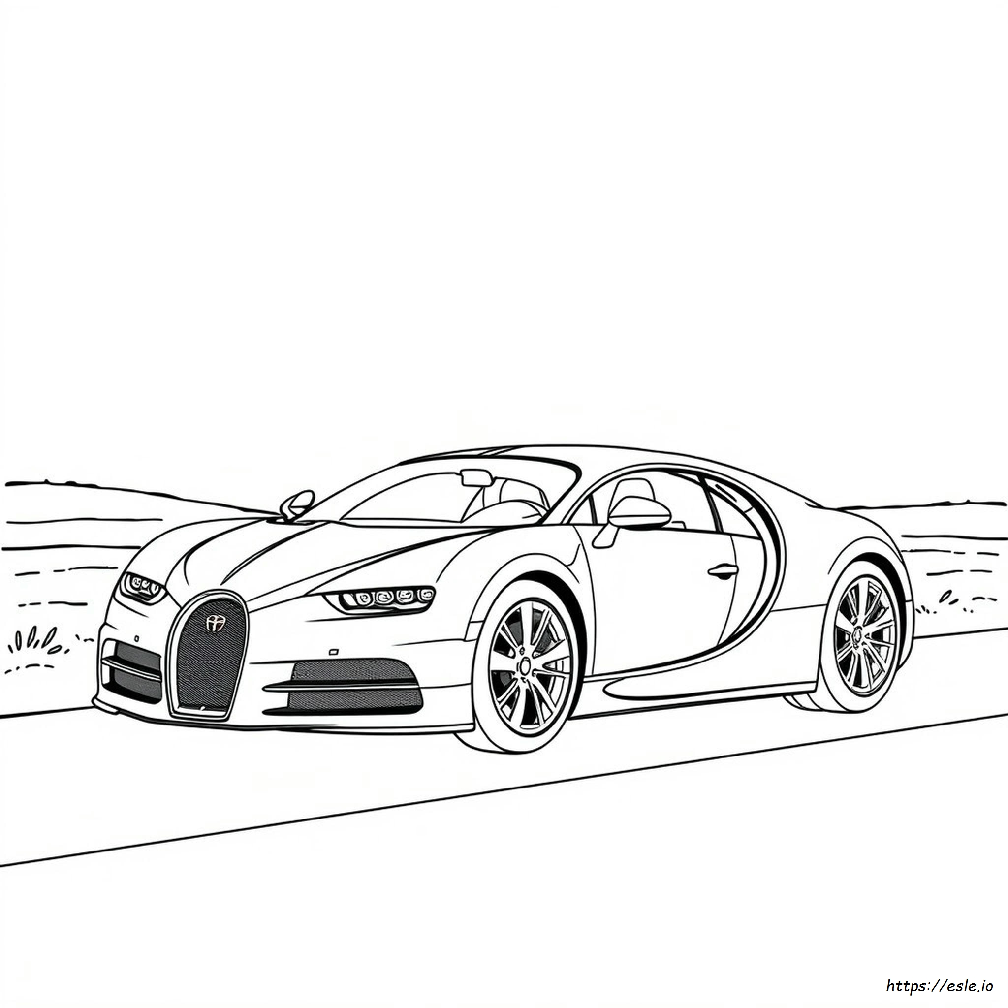 Free Printable Bugatti Coloring Pages