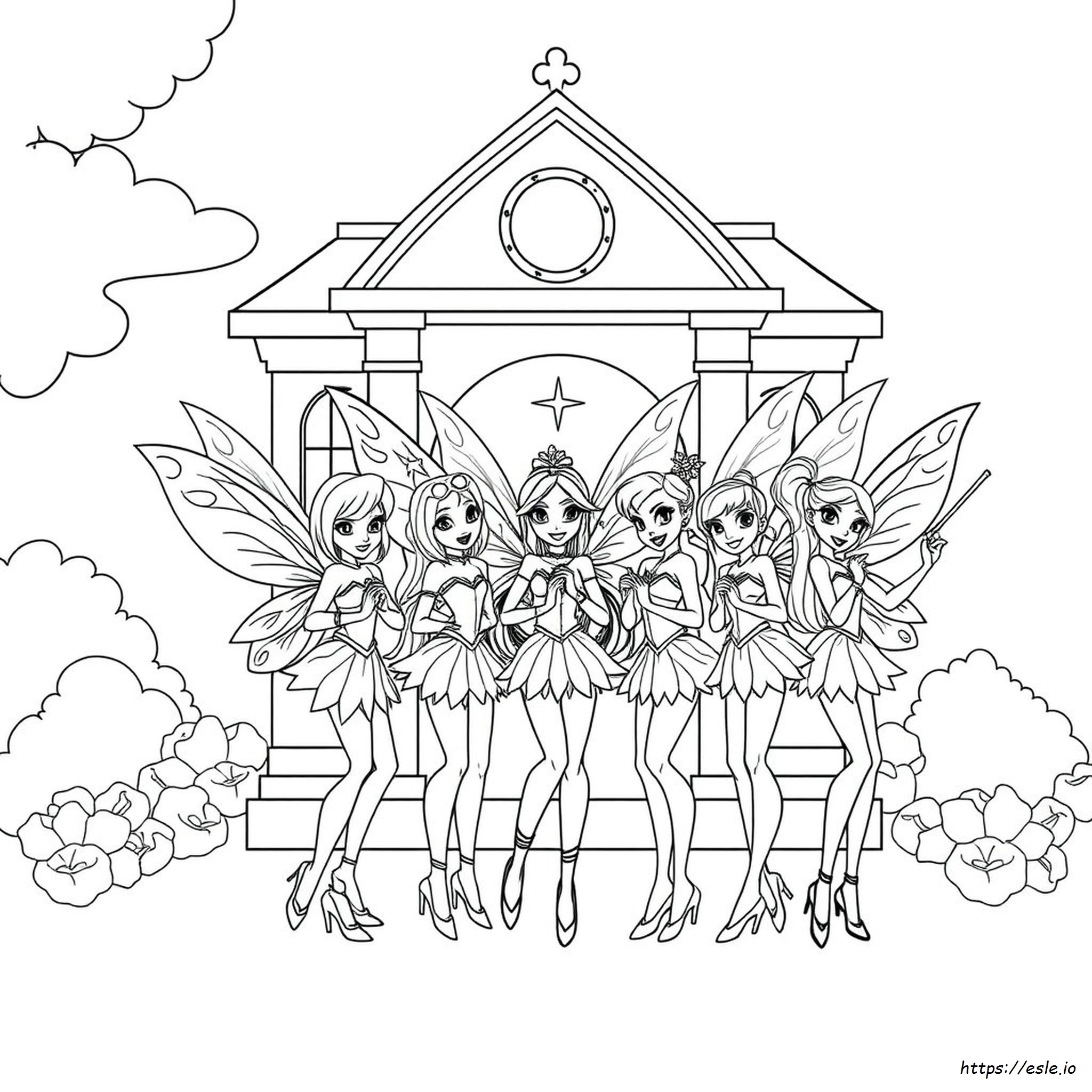Coloring Pages Of Winx Club