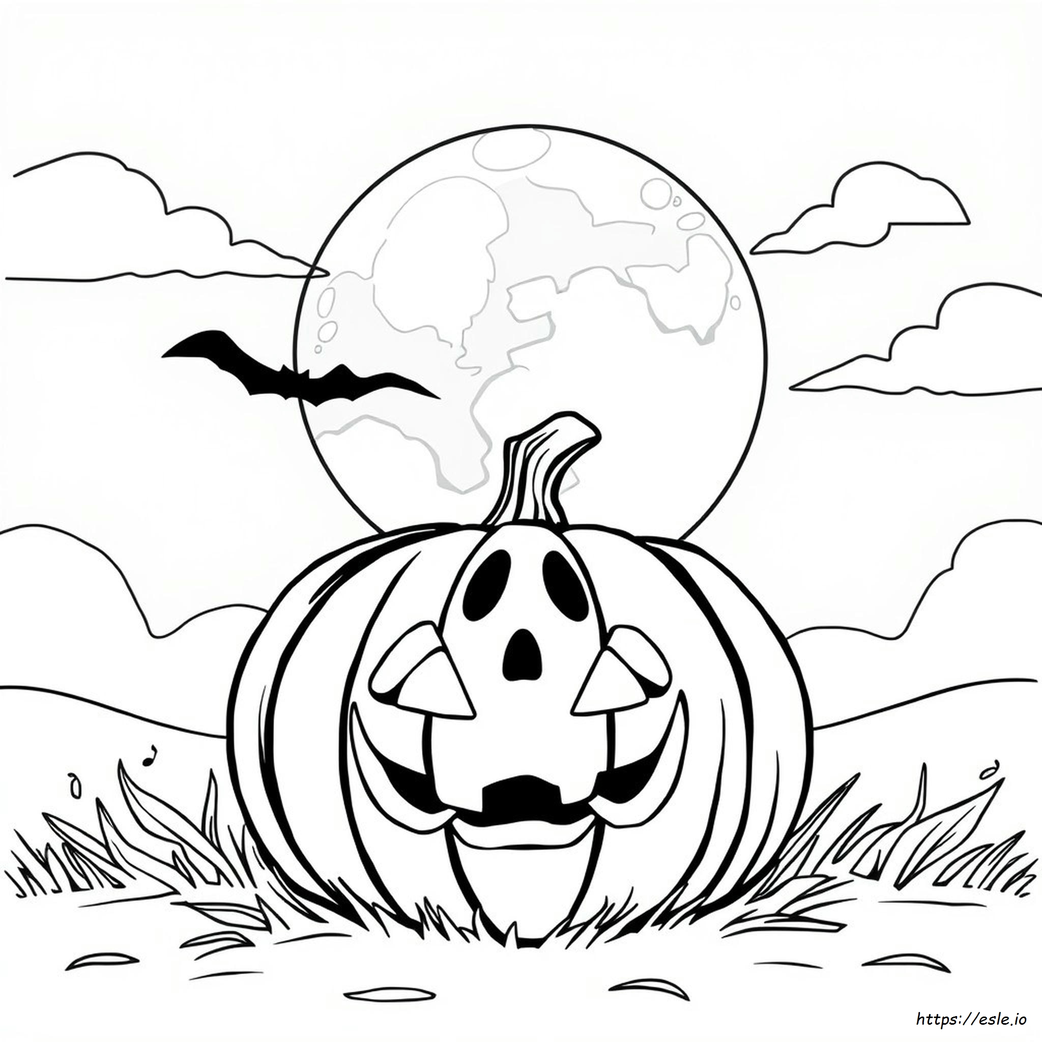 Halloween Pop Art Coloring Pages