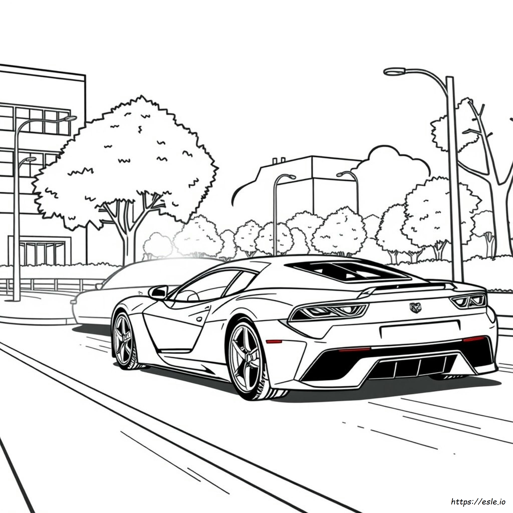 Grand Theft Auto Colouring Pages