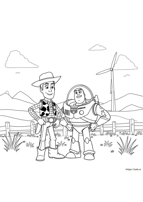 Toy Story Kleurplaten