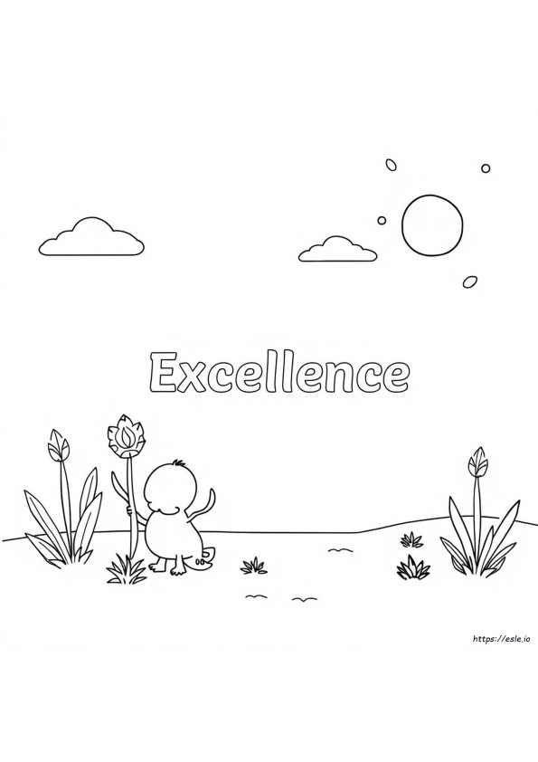 What Color Represents Excellence