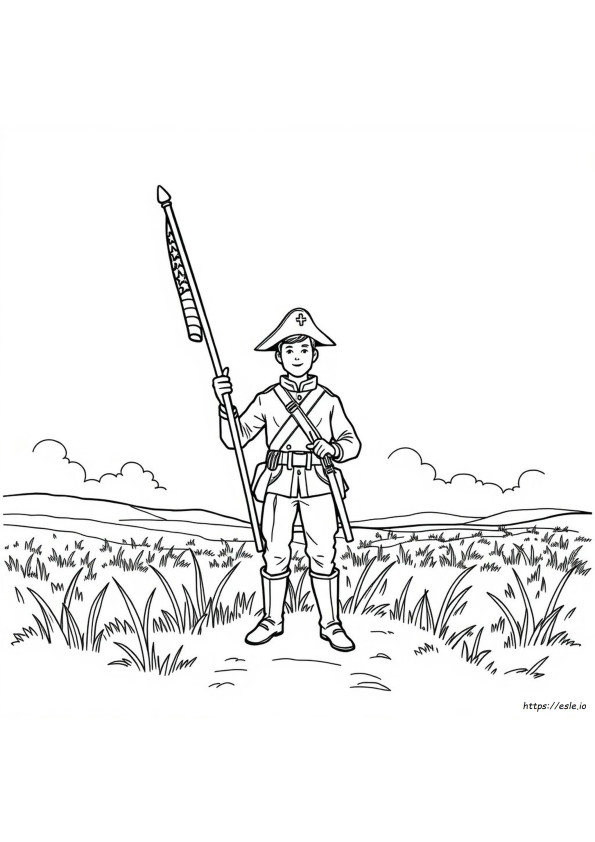 Coloring Pages American Revolution