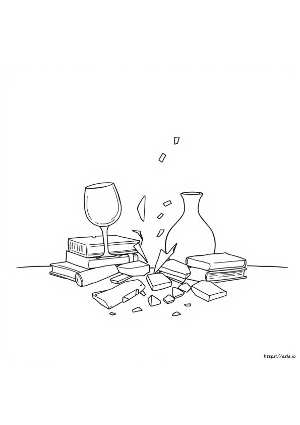 Break Up Coloring Pages