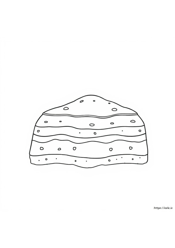 Layers Of Soil Coloring Sheet