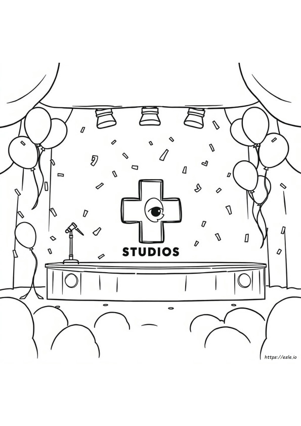 Popcross Studios Coloring Pages