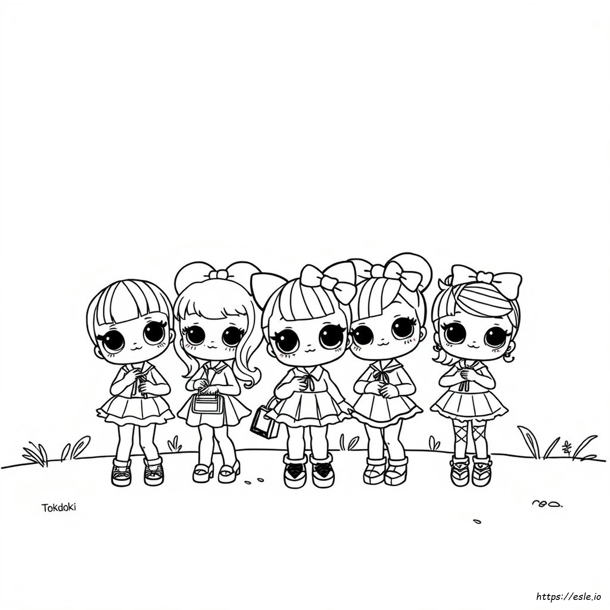 Kolorowanka Tokidoki