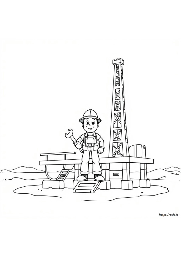 Oilers Coloring Sheet