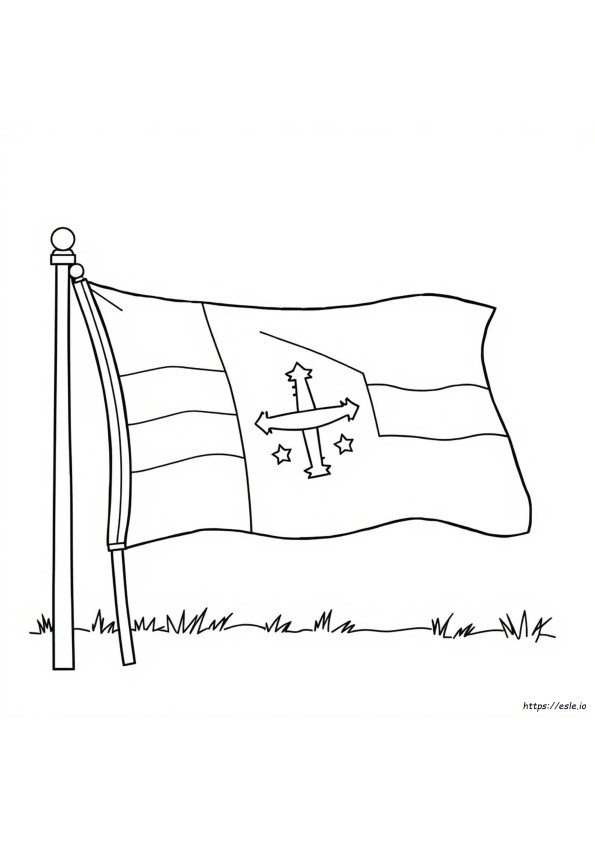 Bandiera Del Mississippi Da Colorare