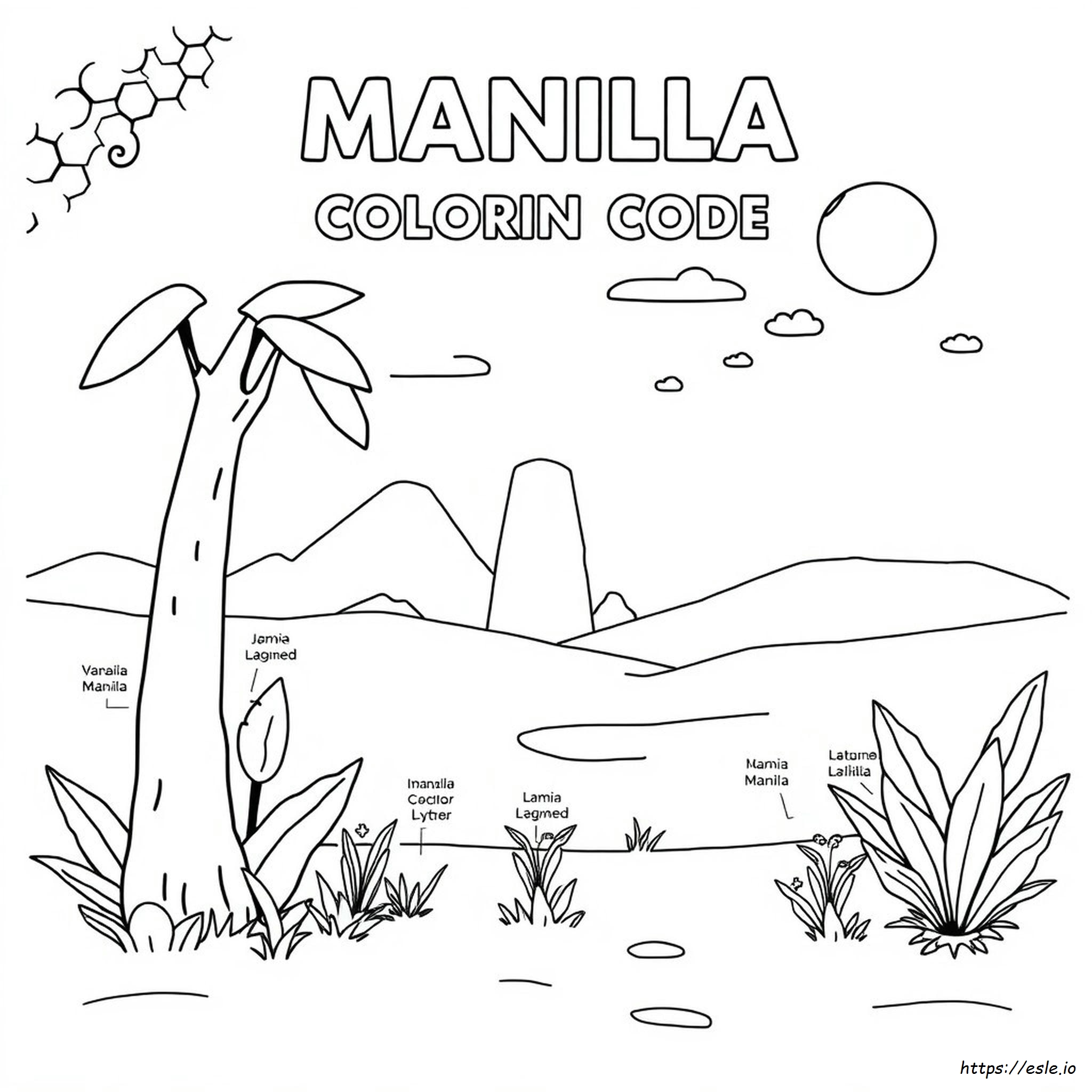 Manila Kode Warna