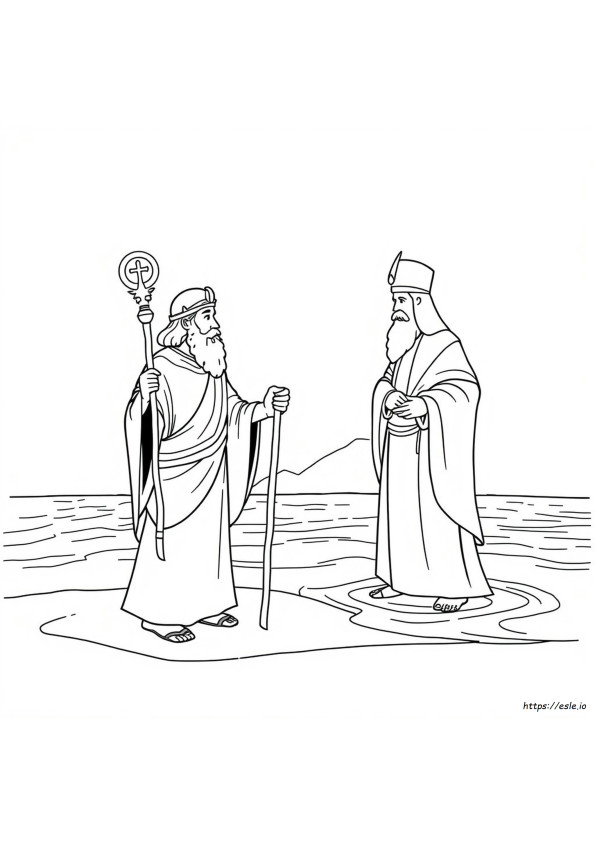 Printable Moses And Pharaoh Coloring Pages