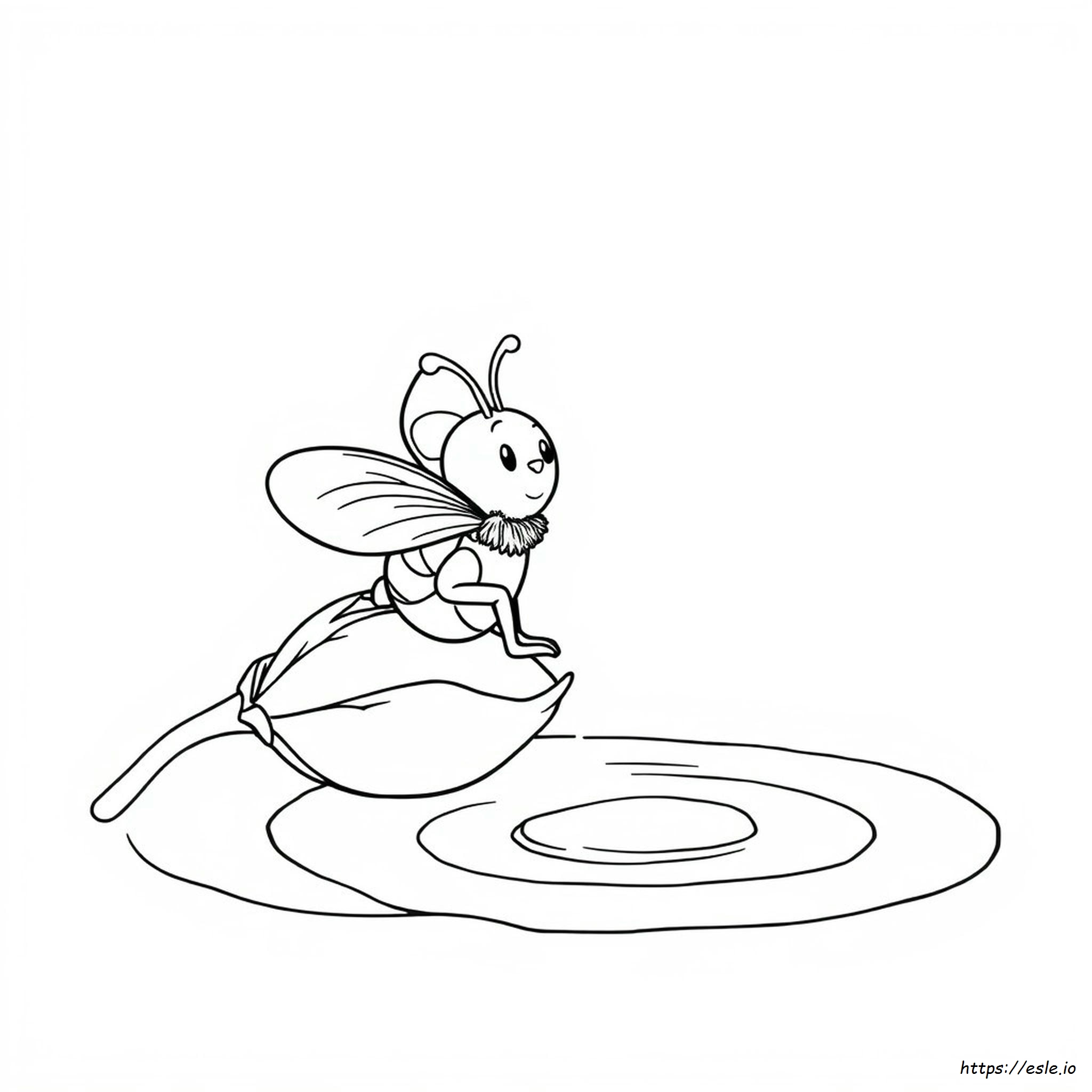 Seedbee Wasserfarbe Malvorlagen