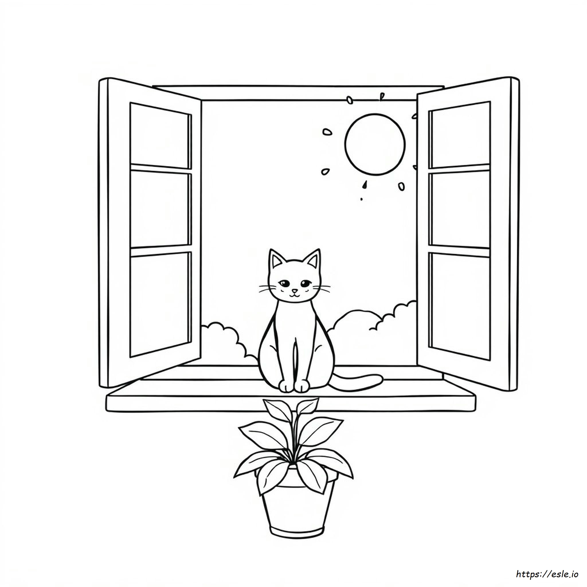 Coloriages De Chat Gratuits À Imprimer