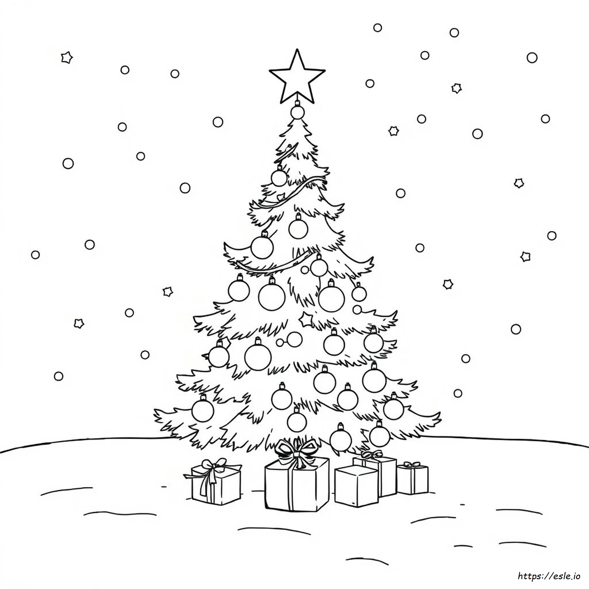 Full Page Christmas Coloring Sheets