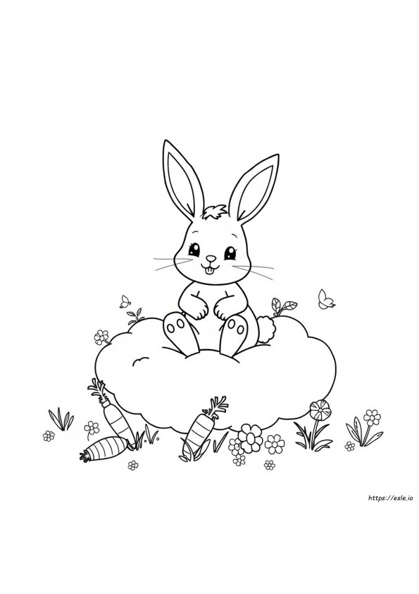 Big Bunny Coloring Pages