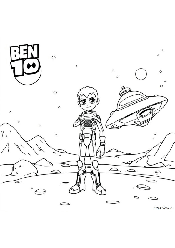Ben 10 For Colouring